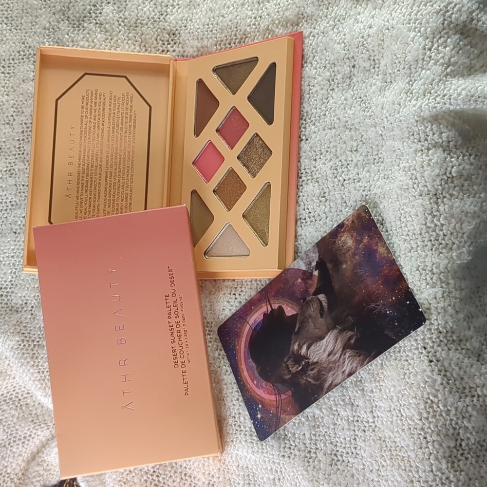 ĀTHR BEAUTY Desert Sunset Eyeshadow Palette, 10x 1.25g/0.04oz